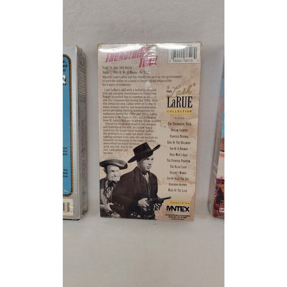 Vintage Western VHS Movies, Lot of 3 all from 1990's 2 still NEW in Box - Picture 5 of 5